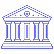 A public building with a row of columns